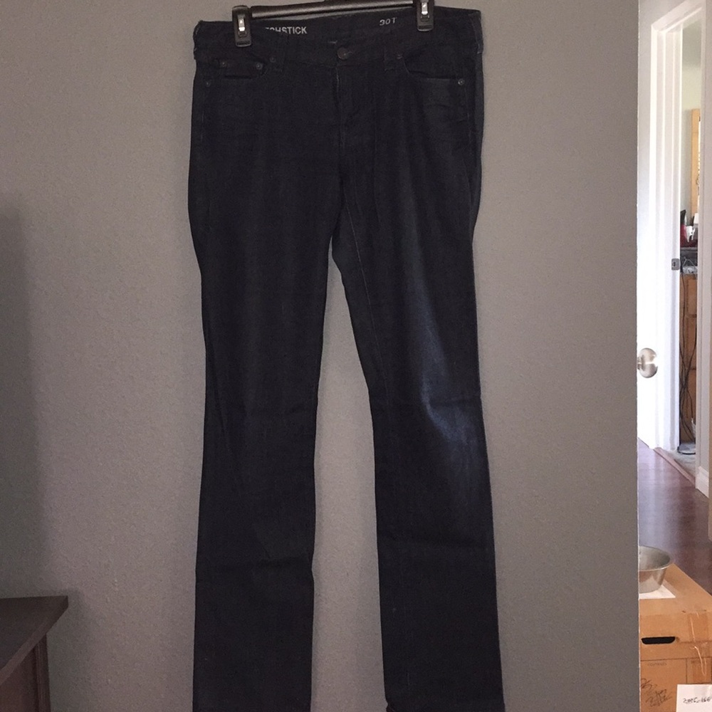 Dark wash matchstick J.Crew jeans